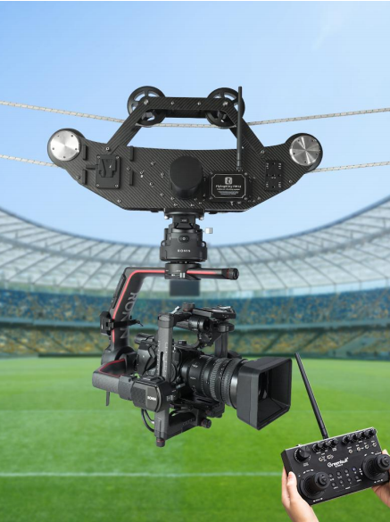 Greenbull FM12Pro spidercam  shooting systems two rope cablecam shooting systems
