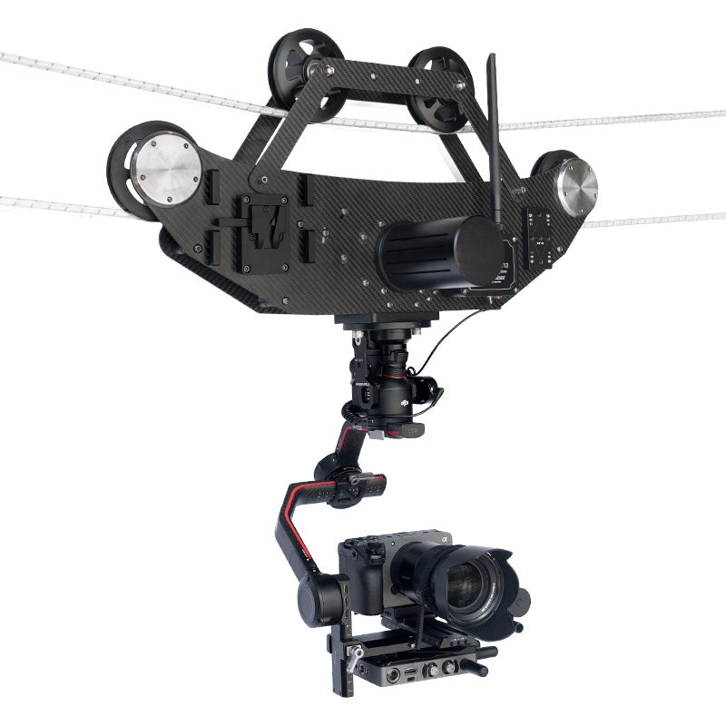 Greenbull FM12Pro spidercam  shooting systems two rope cablecam shooting systems