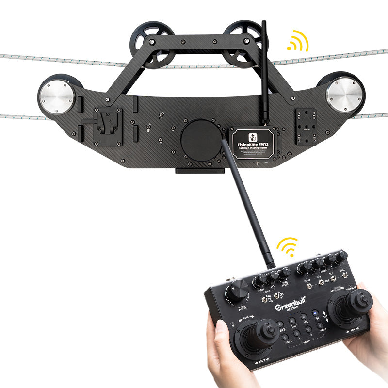 Greenbull FM12Pro spidercam  shooting systems two rope cablecam shooting systems