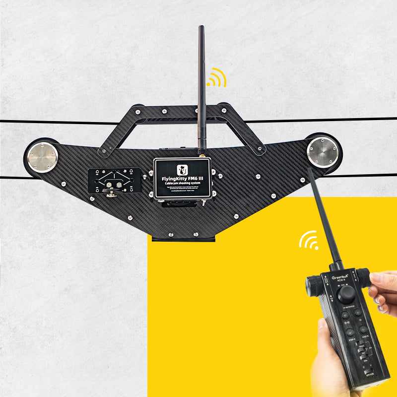 Flyingkitty Cablecam FM6IIIpro spidercam shooting systems for sony ,canon camera cablecam device