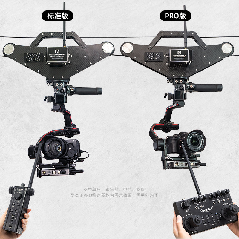 Flyingkitty Cablecam FM6IIIpro spidercam shooting systems for sony ,canon camera cablecam device