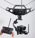 Greenbull flycam shooting systems cable spidercam FM6MAX version payload 6kg cablecam.