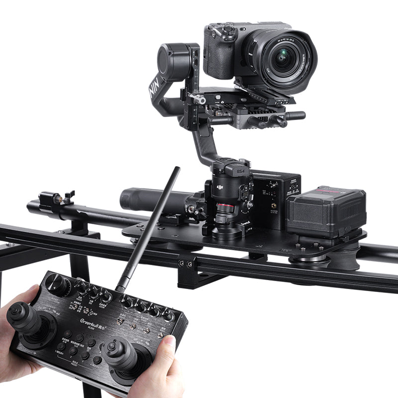 Greenbull   trackdolly shooting systems XT5 smart (6 curved path &6 straight path&one lifting ) for studio , stage ,wedding and musica event silde rail shooting system